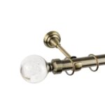 Galerie simpla bara simpla Cristal 25/19 - auriu antic