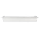 Sina perdea PVC dubla alba 2 canale tavan set accesorii incluse - imagine 3