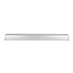 Sina Perdea Aluminiu Dubla Argintie – Finisaj Neutru Universal, Accesorii Incluse - imagine 2