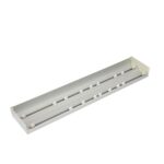 Sina Perdea Aluminiu Dubla Argintie – Finisaj Neutru Universal, Accesorii Incluse - imagine 3