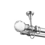 Galerie Dubla Argintiu Cap Cristal Odeon – Draperie Eleganta Camera, Prindere Tavan