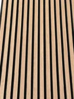 Riflaj Decorativ Teak 100×275 cm – Panou Riflat Birou si Spatii Comerciale - imagine 4