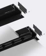 Sina aluminiu scafa  incastrabila tavan fals rigips sina ascunsa - imagine 3