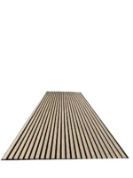 Riflaj Decorativ Stejar Deschis 100×275 cm – Panou Riflat Perete sau Tavan - imagine 2