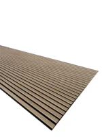 Riflaj Decorativ Stejar Deschis 100×275 cm – Panou Riflat Perete sau Tavan - imagine 3