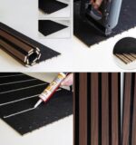 riflaj decorativ acustic maro venghe 100x275 cm