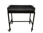 Gratar casa 70x42x85 pe 2 nivele pe cadru cu roti
