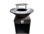 Gratar cu plita rotunda 750x950, tabla 10mm 2
