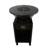 Gratar cu plita rotunda 850 mm, H 950 mm, grosime plita 10mm