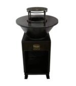 Gratar cu plita rotunda 850 mm, H 950 mm, grosime plita 10mm