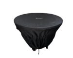 Husa impermeabila pentru gratar cu plita, diametru 85 cm, cu margine de lemn - imagine 3