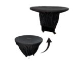 Husa impermeabila pentru gratar rotund cu plita, diametru 75 cm poza 2