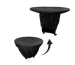 Husa impermeabila pentru gratar rotund cu plita, diametru 85 cm poza 2